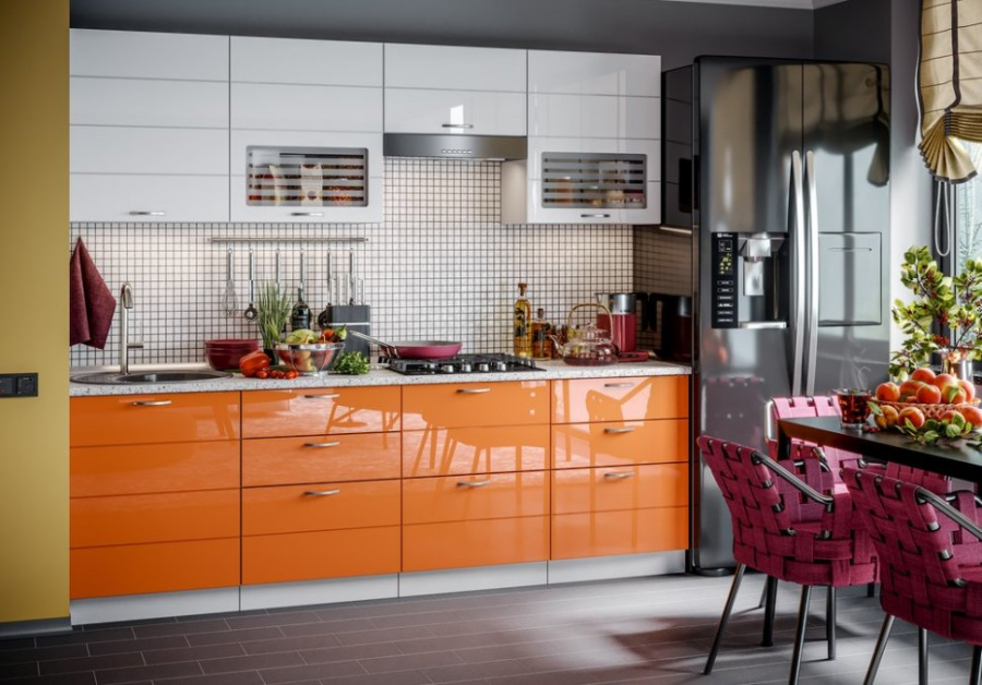 Кухня "Виола Нео" 2,4 м (тигра широкая) в Великом Новгороде - картинка