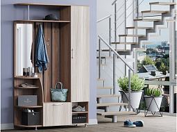 Прихожая Ксения-2 ЛДСП (без отделки) в Великом Новгороде - фото Прихожая Ксения-2 ЛДСП (без отделки) в Великом Новгороде - картинка