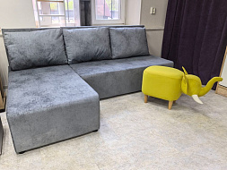 Диван угловой «Сеул», левый угол, Elza 15 в Великом Новгороде - фото Диван угловой «Сеул», левый угол, Elza 15 в Великом Новгороде - картинка