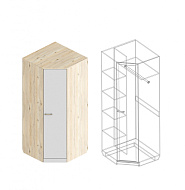 Шкаф угловой «Милана» в Великом Новгороде - картинка