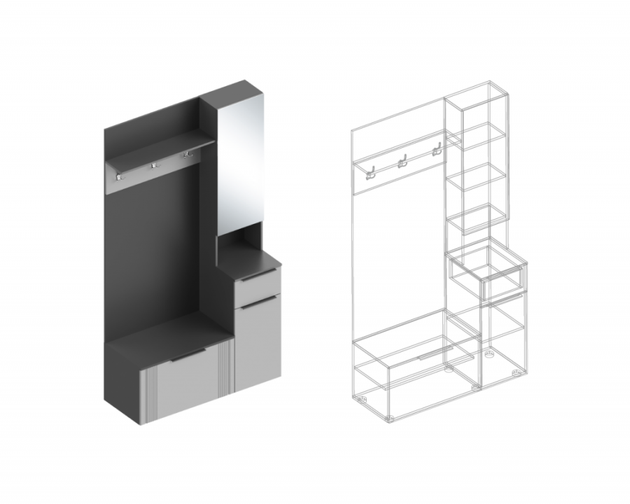 Прихожая «Вита» (правое исполнение) в Великом Новгороде - картинка