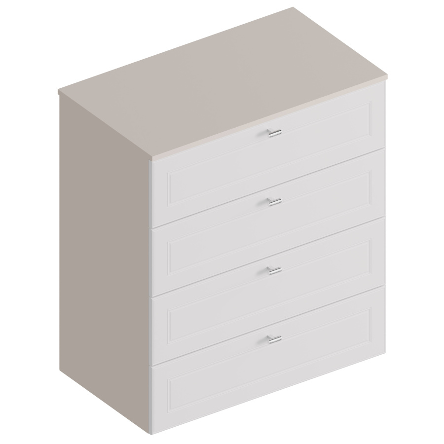 Комод с 4 ящиками МС "Лорэн" в Великом Новгороде - фото Комод с 4 ящиками МС "Лорэн" в Великом Новгороде - картинка