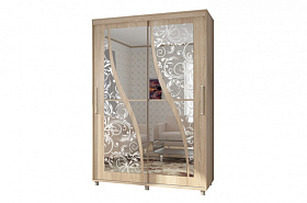 Шкаф-купе "Комфорт-12 ПРАЙМ 1,5 м" (фантазия) в Великом Новгороде - картинка