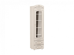 Шкаф-пенал со стеклом "Каролина" в Великом Новгороде - картинка