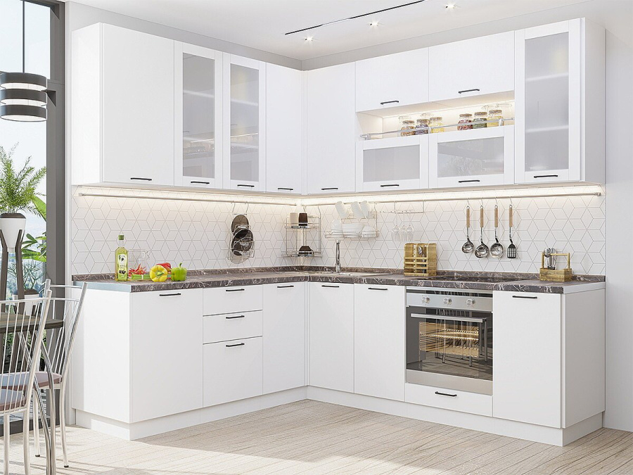 Кухня Флэт Плюс-02 в Великом Новгороде - фото Кухня Флэт Плюс-02 в Великом Новгороде - картинка