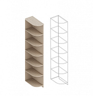 Стеллаж угловой «Милана» в Великом Новгороде - картинка