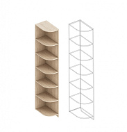 Стеллаж угловой «Наоми» в Великом Новгороде - картинка