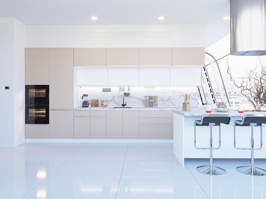 Кухня Фьюжн-02 в Великом Новгороде - фото Кухня Фьюжн-02 в Великом Новгороде - картинка