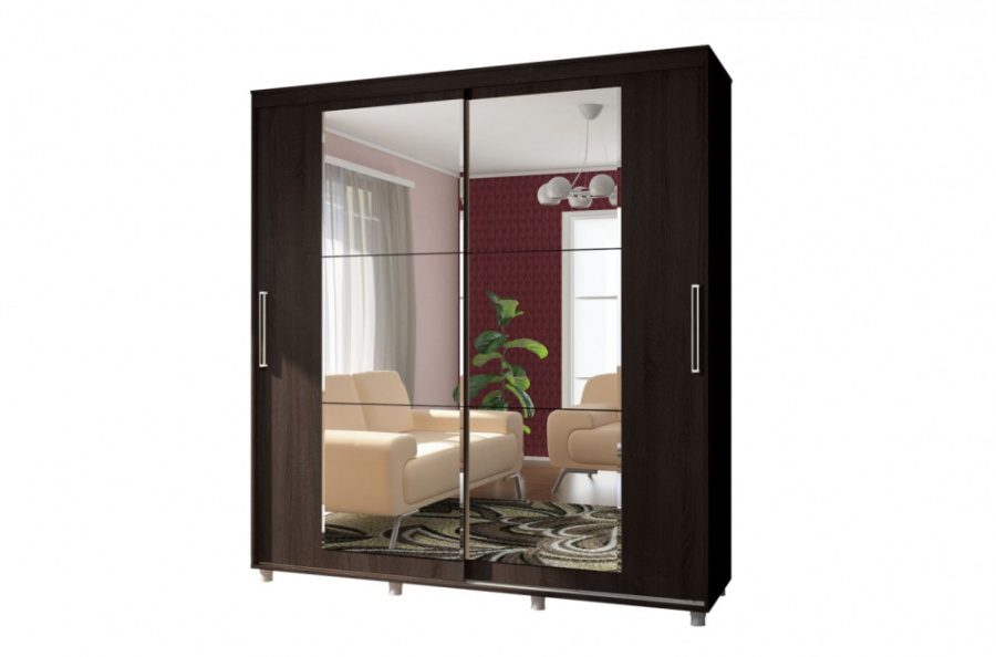 Шкаф-купе "Комфорт-12 ПРАЙМ 2,0 м" (прямоугольные) в Великом Новгороде - картинка