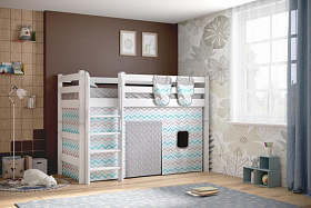 МС "Соня" Штора для полувысокой кровати в Великом Новгороде - картинка