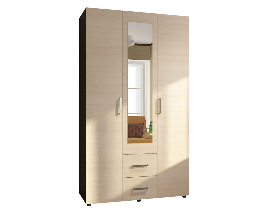 Шкаф 3-х створчатый "ЭВА" ШК-019 в Великом Новгороде - фото Шкаф 3-х створчатый "ЭВА" ШК-019 в Великом Новгороде - картинка