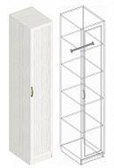 Шкаф-пенал «Александрия» ГА-02 1-ств в Великом Новгороде - картинка