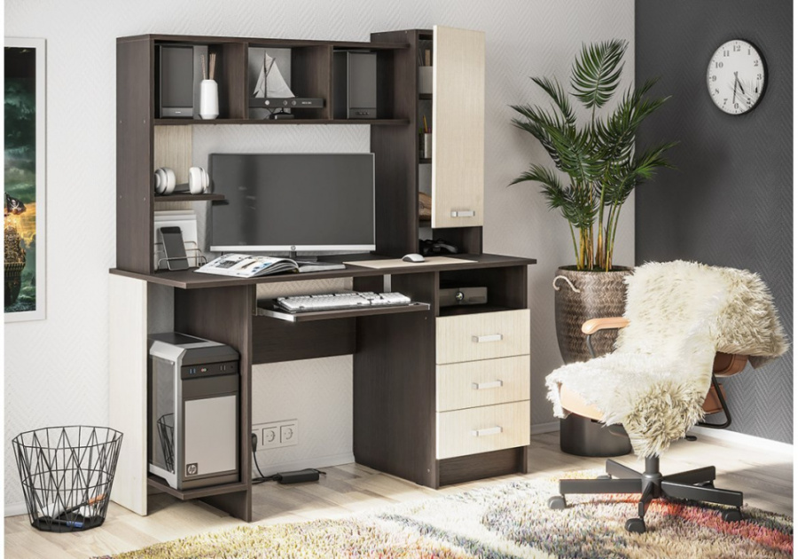 Стол компьютерный КС-002 в Великом Новгороде - фото Стол компьютерный КС-002 в Великом Новгороде - картинка