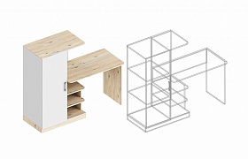 Стол письменный с пеналом «Милана» в Великом Новгороде - картинка