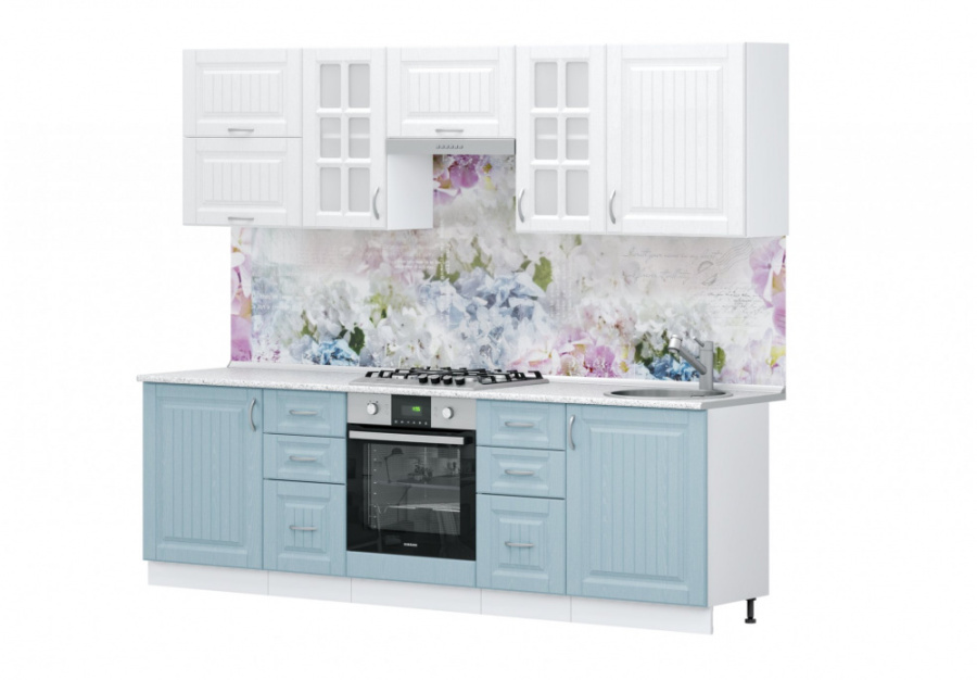 Кухня "Виола Нео" 2,6м (кантри) в Великом Новгороде - картинка