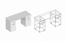 Стол письменный 2-х тумбовый «Сандра» в Великом Новгороде - картинка