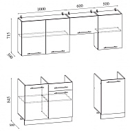 Кухня с фотопечатью Орхидея "София" 2,1м в Великом Новгороде - картинка