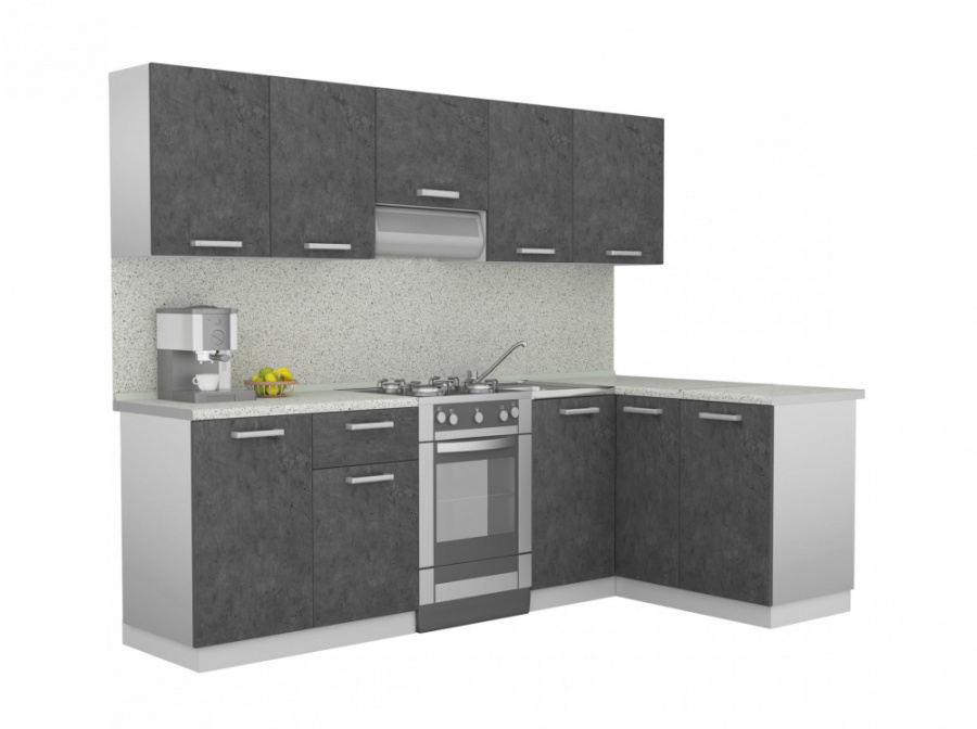 Кухня угловая Симпл Н 2,7х1,5 м в Великом Новгороде - фото Кухня угловая Симпл Н 2,7х1,5 м в Великом Новгороде - картинка