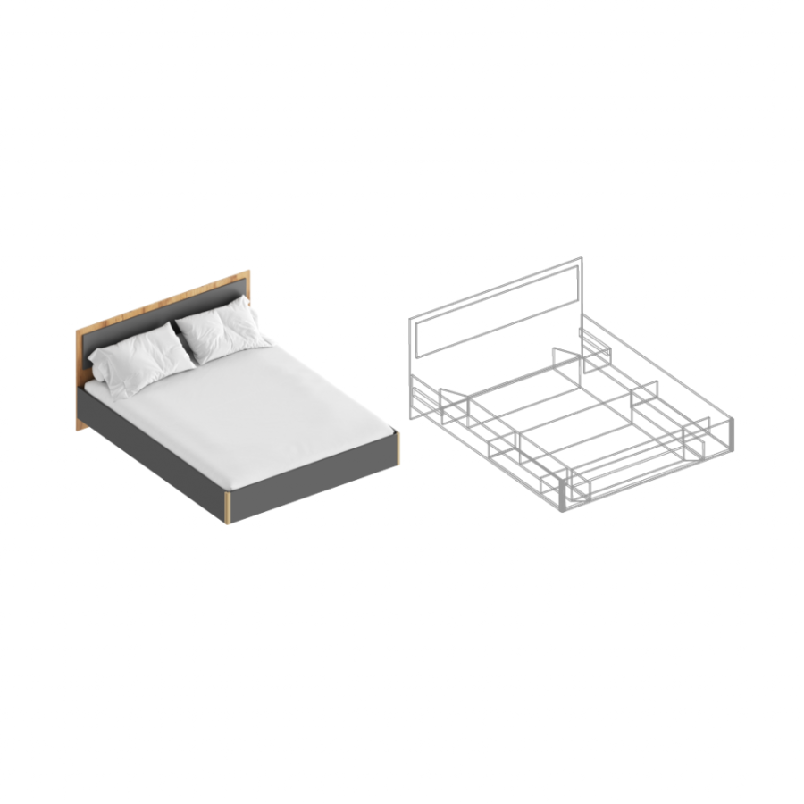 Кровать 1,6 МС Стил в Великом Новгороде - картинка