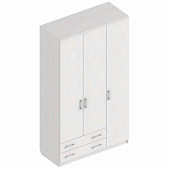 Шкаф трехдверный с 2 ящиками (универсал) в Великом Новгороде - картинка