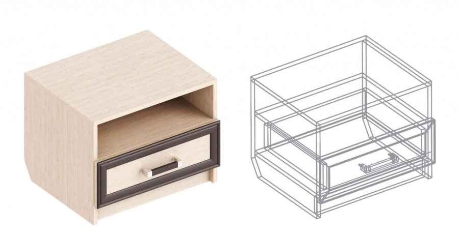 Тумба прикроватная «Наоми» в Великом Новгороде - фото Тумба прикроватная «Наоми» в Великом Новгороде - картинка