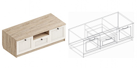 Тумба под ТВ «Филадельфия» ГФ-11 №2 в Великом Новгороде - картинка