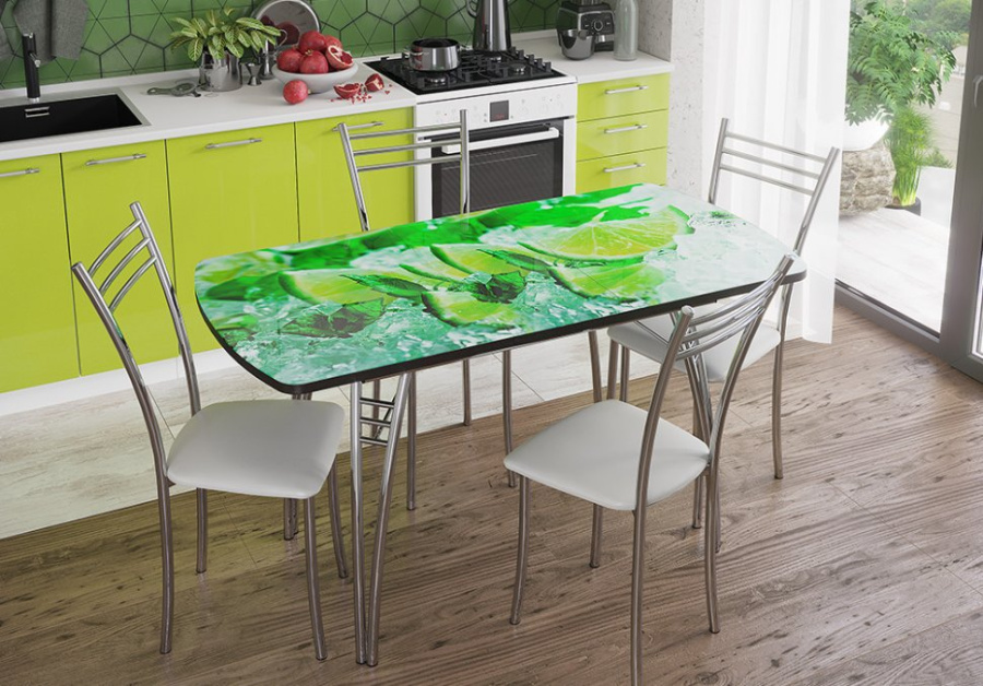 Обеденная группа с раздвижным столом в Великом Новгороде - картинка