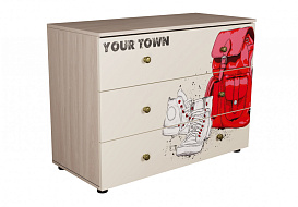 Комод КМ-008 "Мийа-3А"с ф/п в Великом Новгороде - картинка