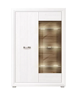 Шкаф с витриной Мальта REG1W1D с подсветкой в Великом Новгороде - картинка