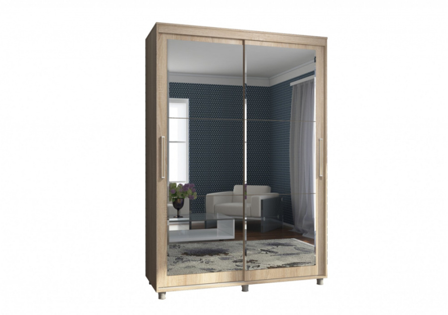 Шкаф-купе "Комфорт-12 ПРАЙМ 1,5 м" (прямоугольные) в Великом Новгороде - фото Шкаф-купе "Комфорт-12 ПРАЙМ 1,5 м" (прямоугольные) в Великом Новгороде - картинка