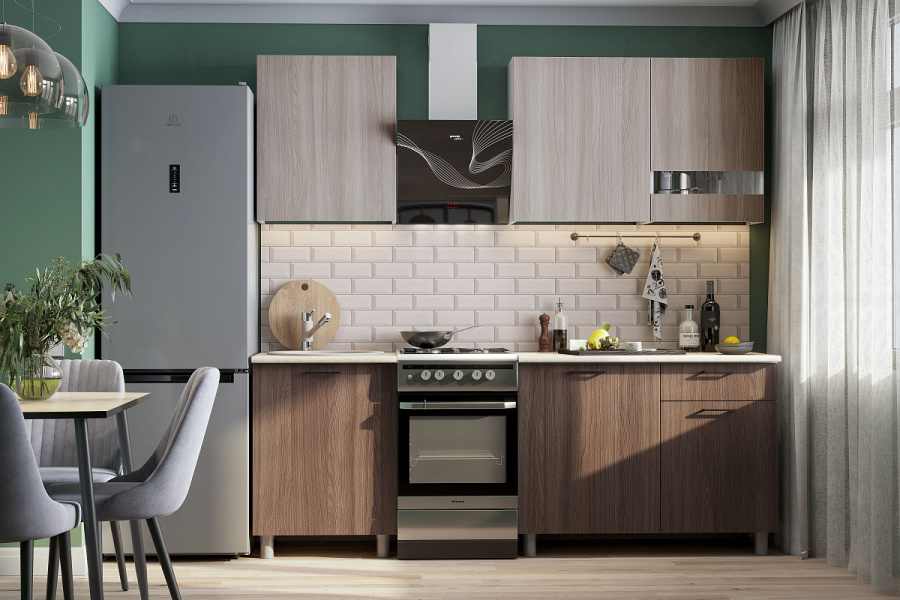 Кухонный гарнитур "Розалия" в Великом Новгороде - фото Кухонный гарнитур "Розалия" в Великом Новгороде - картинка