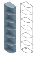 Стеллаж угловой «Бриз» в Великом Новгороде - картинка