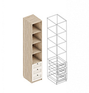 Пенал «Филадельфия» ДФ-06 с 3 ящиками в Великом Новгороде - картинка