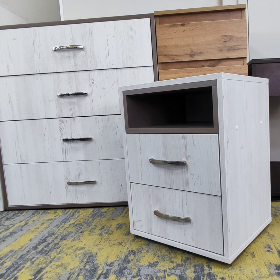 Тумба прикроватная «Анита» с 2 ящиками и нишей в Великом Новгороде - картинка