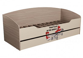 Кровать 0,8м КР-001 "Мийа-3А" с ф/п в Великом Новгороде - картинка