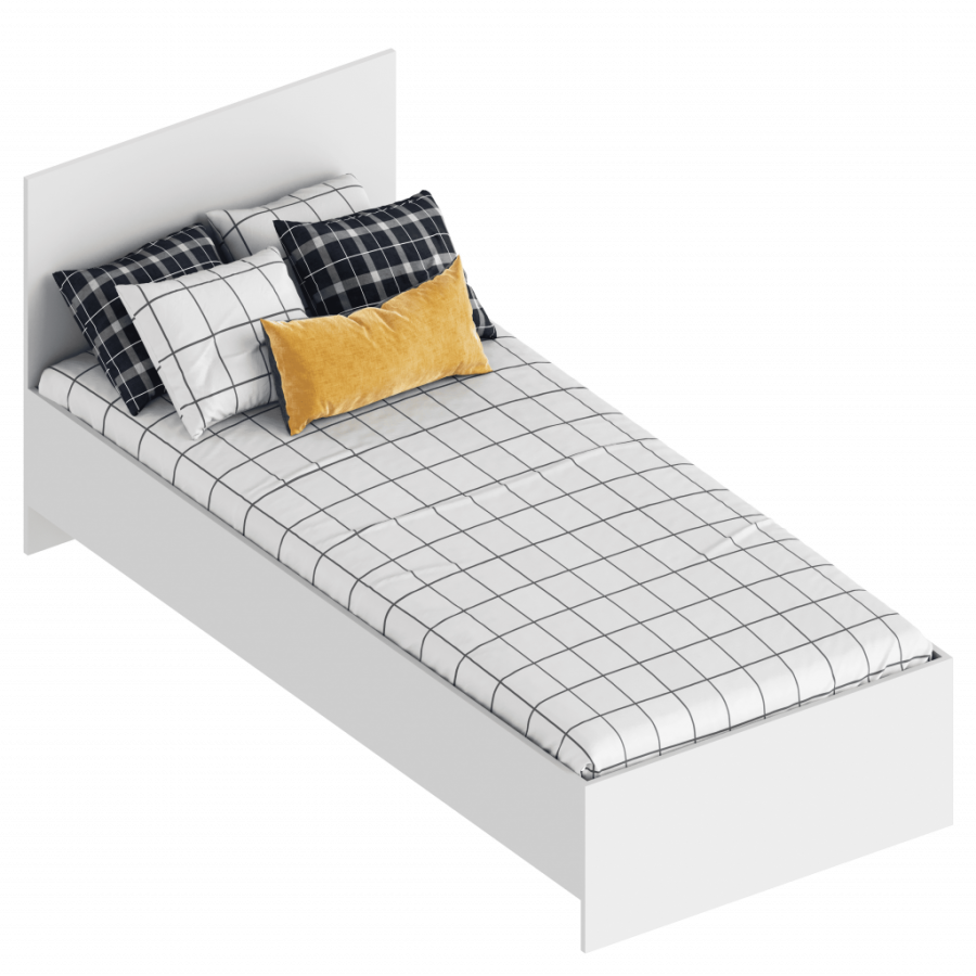 Кровать «Бьянко» 0,9 в Великом Новгороде - фото Кровать «Бьянко» 0,9 в Великом Новгороде - картинка