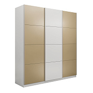 Шкаф-купе Широкий Прайм 3-х дверный (Стекло фисташка/ЛДСП) в Великом Новгороде - картинка