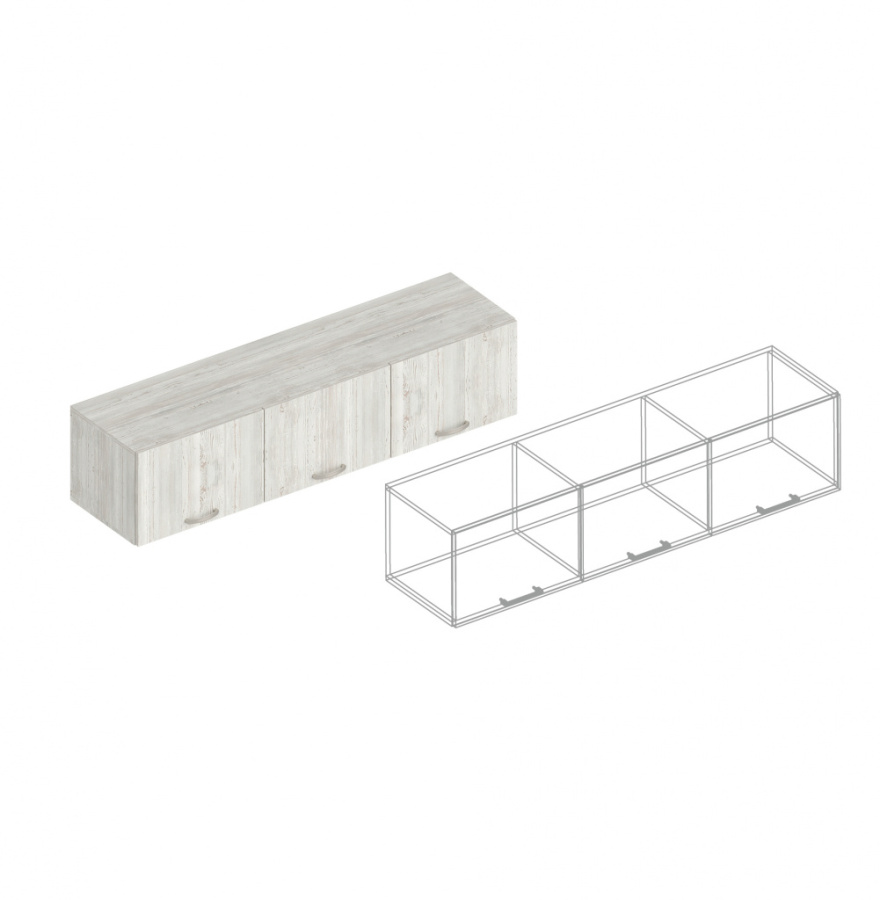 Шкаф настенный «Анита» в Великом Новгороде - картинка