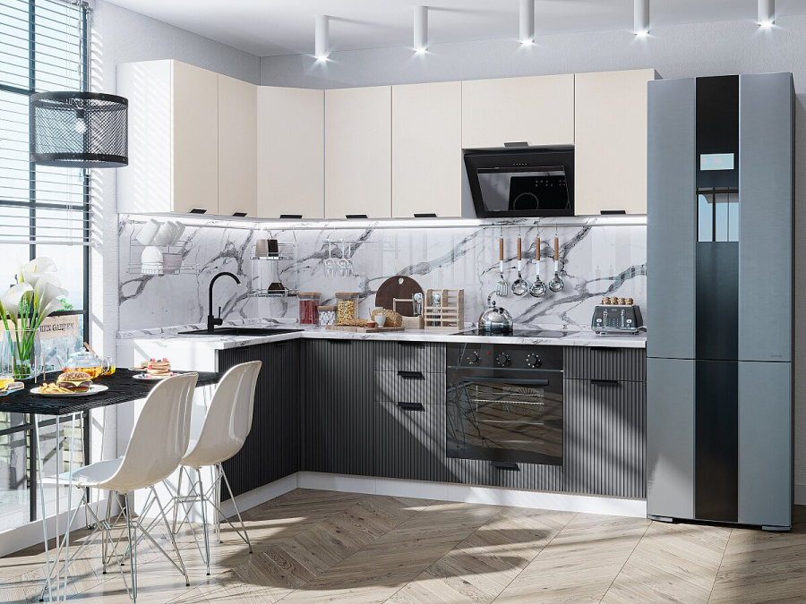 Кухня Евро Лайн-05 в Великом Новгороде - картинка