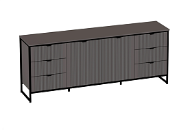 Тумба 2 дв 6 ящ "Нора" гостиная в Великом Новгороде - фото Тумба 2 дв 6 ящ "Нора" гостиная в Великом Новгороде - картинка