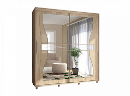 Шкаф-купе "Комфорт-12 ПРАЙМ 2,0 м" (фигурные) в Великом Новгороде - картинка