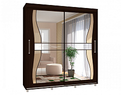 Шкаф-купе "Комфорт-12 ПРАЙМ 2,0 м" (фигурные) в Великом Новгороде - картинка