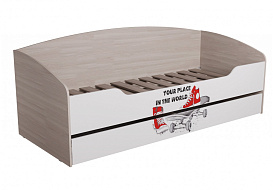 Кровать 0,8м КР-001 "Мийа-3А" с ф/п в Великом Новгороде - картинка