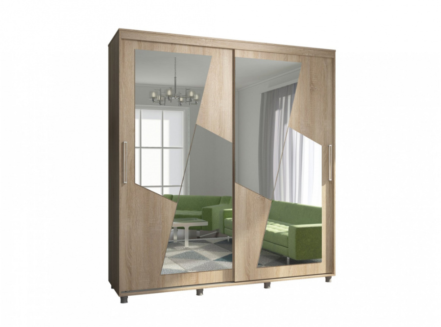Шкаф-купе "Комфорт-12 ПРАЙМ 2,0 м" (молния) в Великом Новгороде - картинка