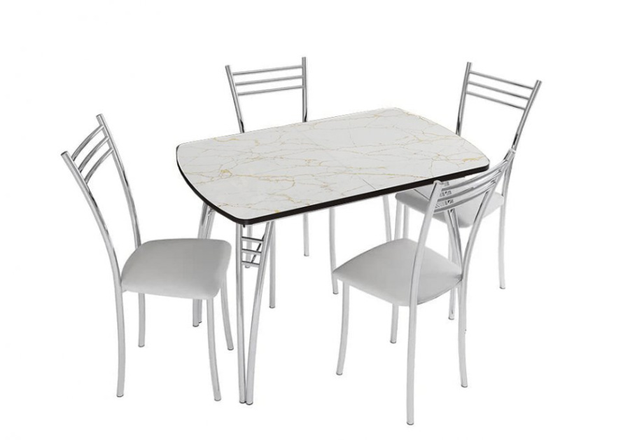 Обеденная группа с раздвижным столом в Великом Новгороде - картинка