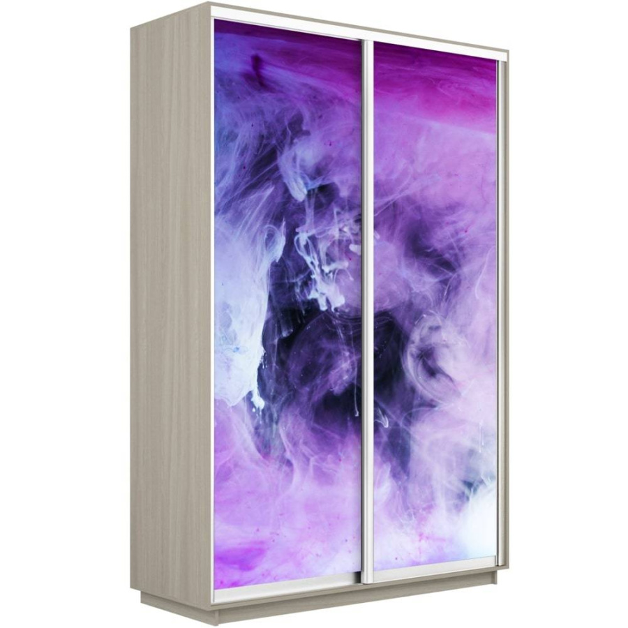 Шкаф-купе Экспресс 2-х дверный (Фиолетовый дым) в Великом Новгороде - фото Шкаф-купе Экспресс 2-х дверный (Фиолетовый дым) в Великом Новгороде - картинка