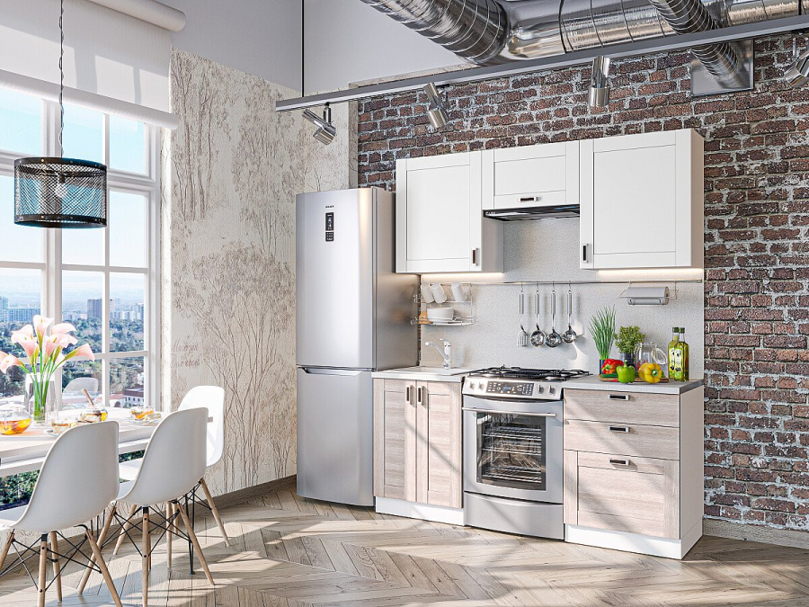 Кухня Лофт-05 в Великом Новгороде - картинка