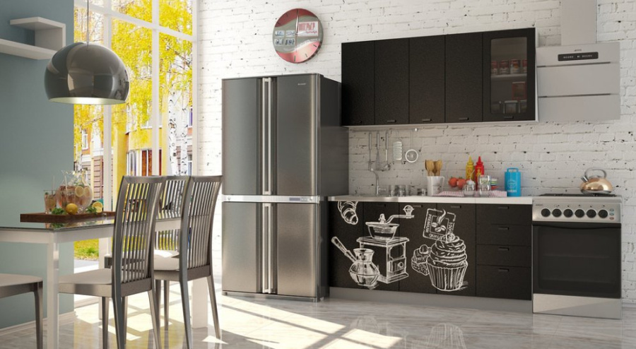 Кухня с фотопечатью "София" 1,6м в Великом Новгороде - картинка