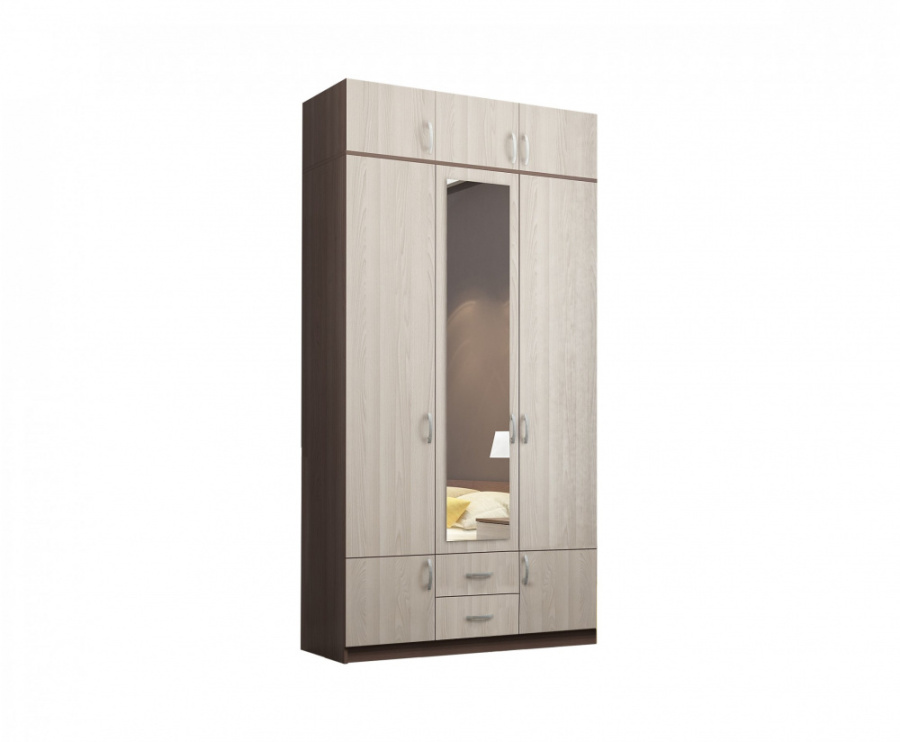 Шкаф 3-створчатый с антресолью ШК-3 "РОНДА" в Великом Новгороде - картинка