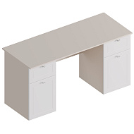 Стол письменный 2-х тумбовый МС "Лорэн" в Великом Новгороде - картинка